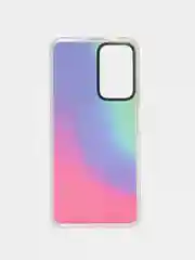 Индиго чехол силиконовый для Note 11 Pro, с рисунком, из органического стекла