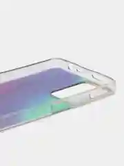 Индиго чехол силиконовый для Note 11 Pro, с рисунком, из органического стекла
