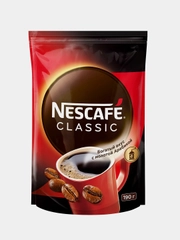 Кофе растворимый NESCAFE Classic, с добавлением натурального жареного молотого кофе, 190 г