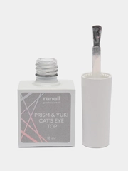 Глянцевый топ Prism & Yuki Cats Eye Top, без липкого слоя, 10 мл, №7658