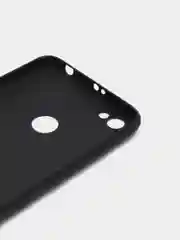 Угольный чехол Xiaomi Redmi Note 5A/Note 5A Prime, Сяоми Редми Нот 5А Прайм, черный, силиконовый
