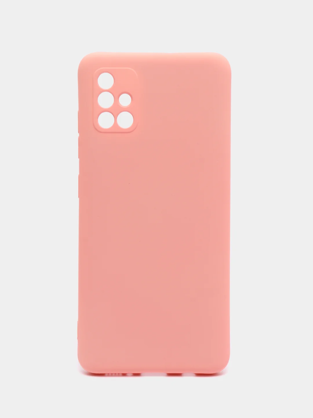 Пастельно-коралловый чехол Samsung Galaxy A51, Самсунг Галакси А51 силиконовый Silicone Cover