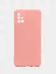 Пастельно-коралловый чехол Samsung Galaxy A51, Самсунг Галакси А51 силиконовый Silicone Cover