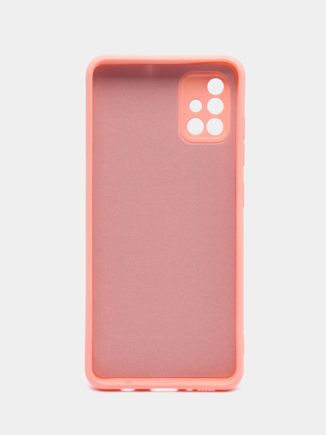 Пастельно-коралловый чехол Samsung Galaxy A51, Самсунг Галакси А51 силиконовый Silicone Cover