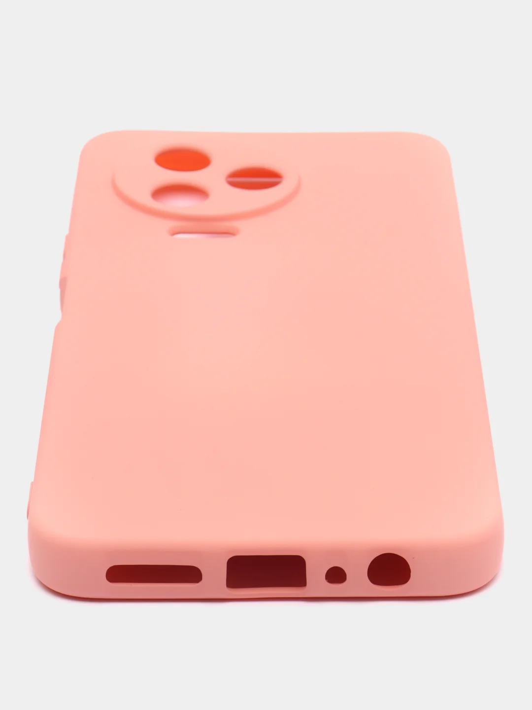 Розовый чехол силиконовый для Infinix Note 12 Pro 4G, Инфиникс Нот 12 Про Silicone Cover