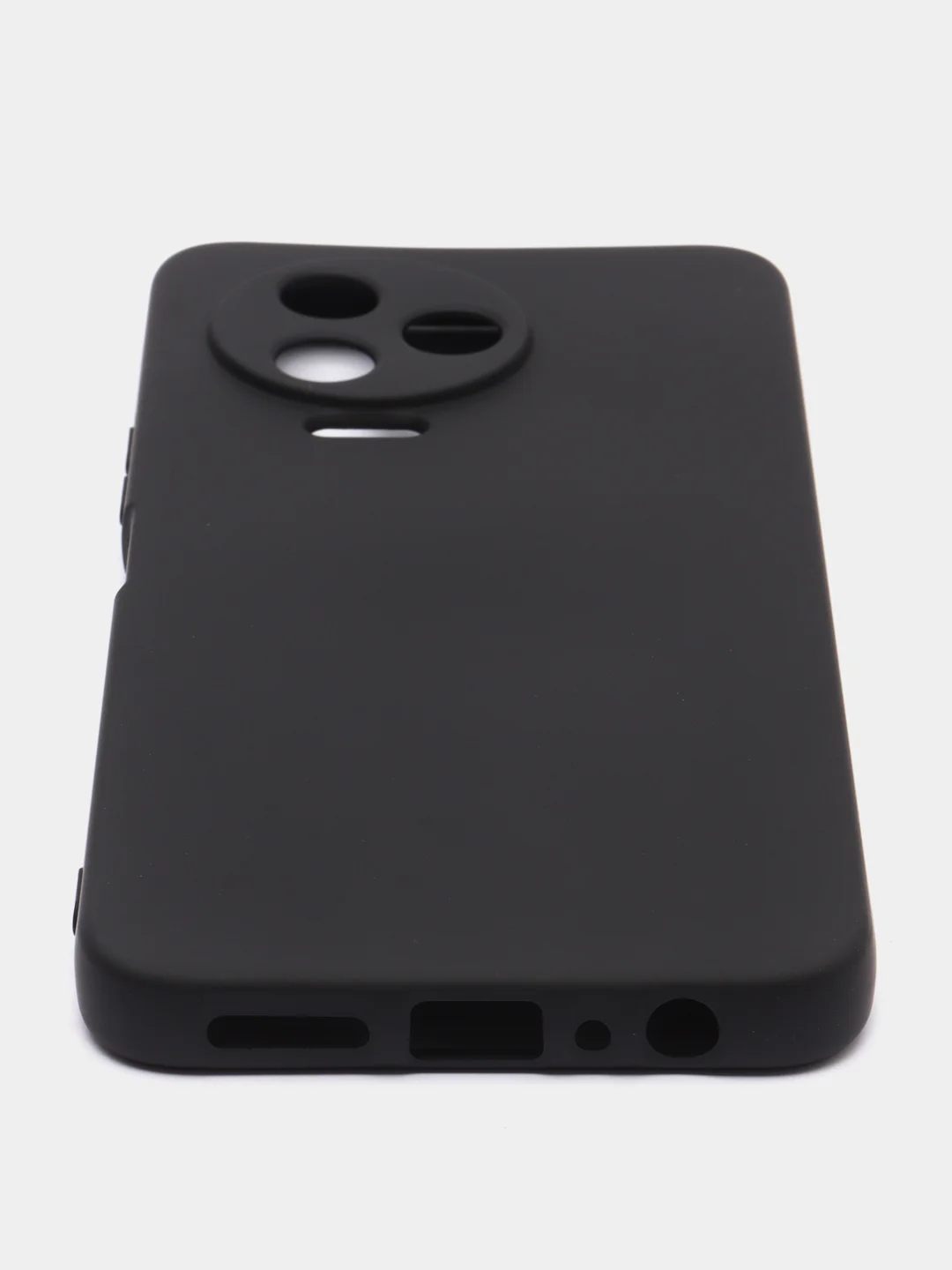 Черный чехол силиконовый для Infinix Note 12 Pro 4G, Инфиникс Нот 12 Про Silicone Cover