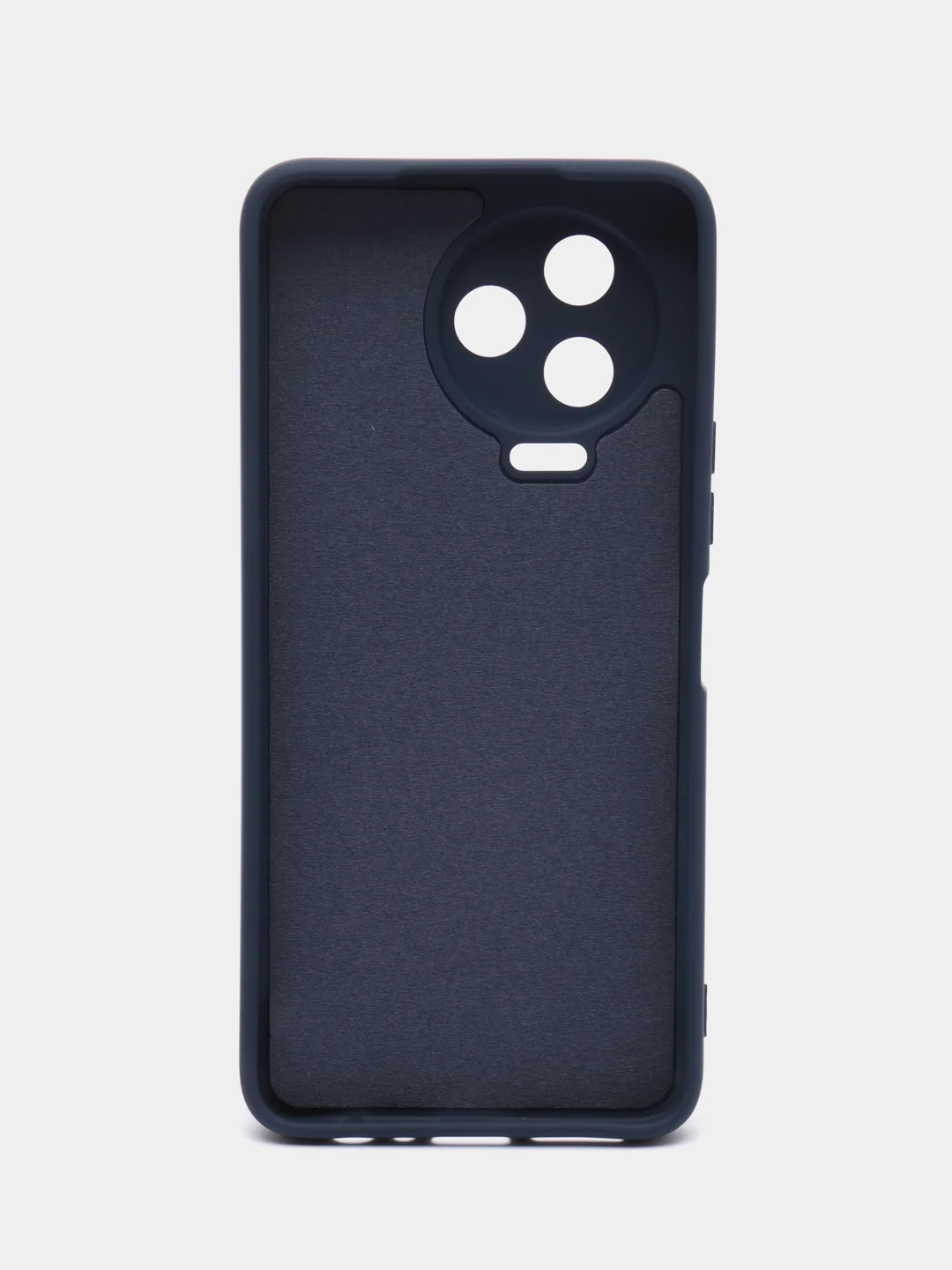 Темно-синий чехол силиконовый для Infinix Note 12 Pro 4G, Инфиникс Нот 12 Про Silicone Cover