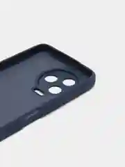 Темно-синий чехол силиконовый для Infinix Note 12 Pro 4G, Инфиникс Нот 12 Про Silicone Cover
