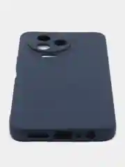 Темно-синий чехол силиконовый для Infinix Note 12 Pro 4G, Инфиникс Нот 12 Про Silicone Cover