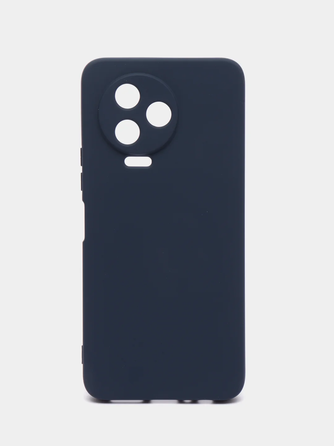 Темно-синий чехол силиконовый для Infinix Note 12 Pro 4G, Инфиникс Нот 12 Про Silicone Cover