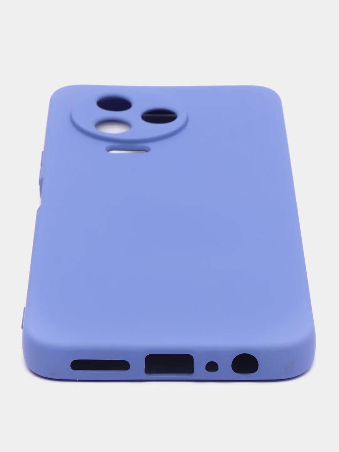 Сиреневый чехол силиконовый для Infinix Note 12 Pro 4G, Инфиникс Нот 12 Про Silicone Cover