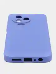 Сиреневый чехол силиконовый для Infinix Note 12 Pro 4G, Инфиникс Нот 12 Про Silicone Cover