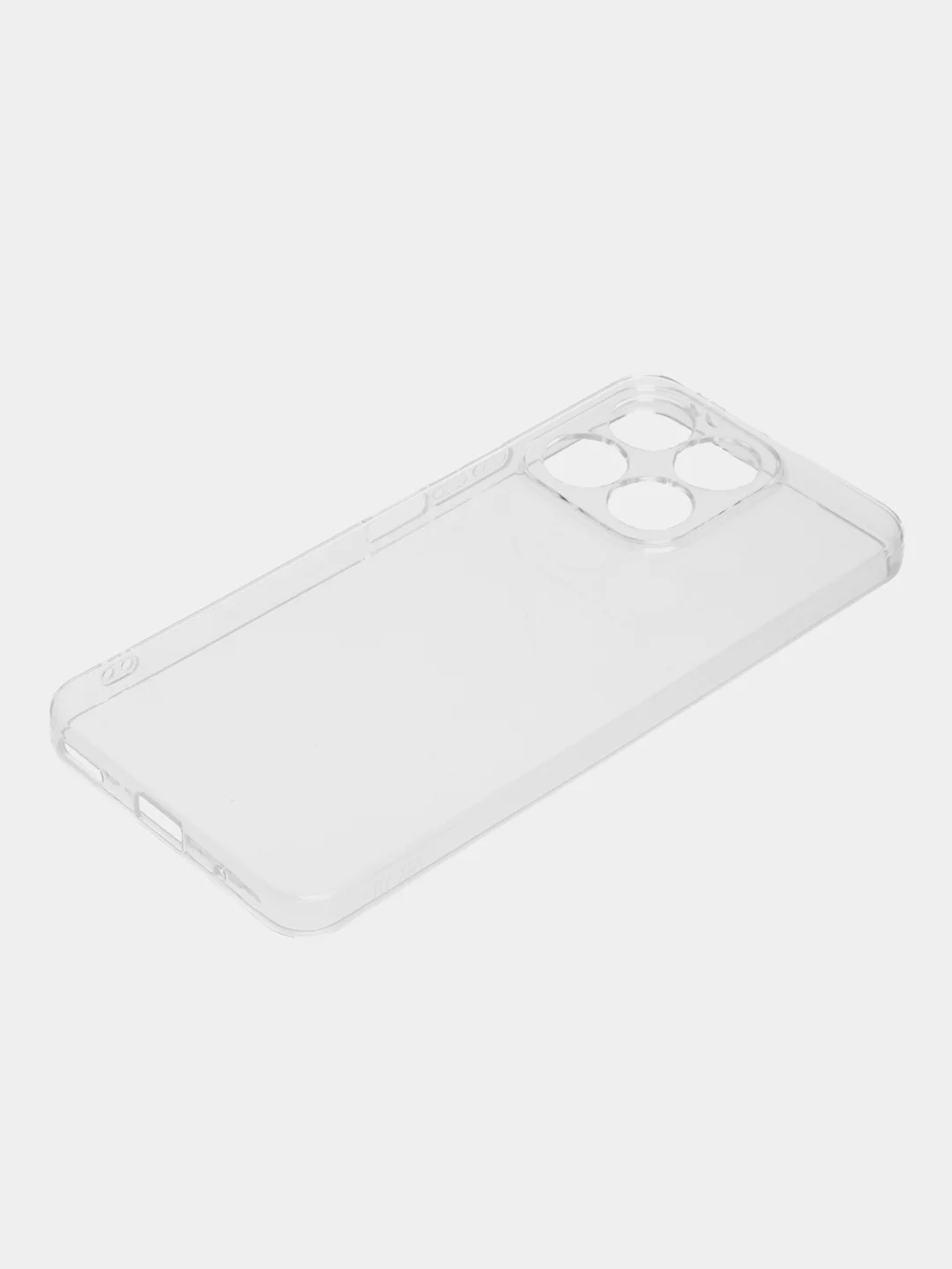 Прозрачный чехол для Huawei Honor X8a (Хуавей Хонор Х8а), прозрачный, силиконовый