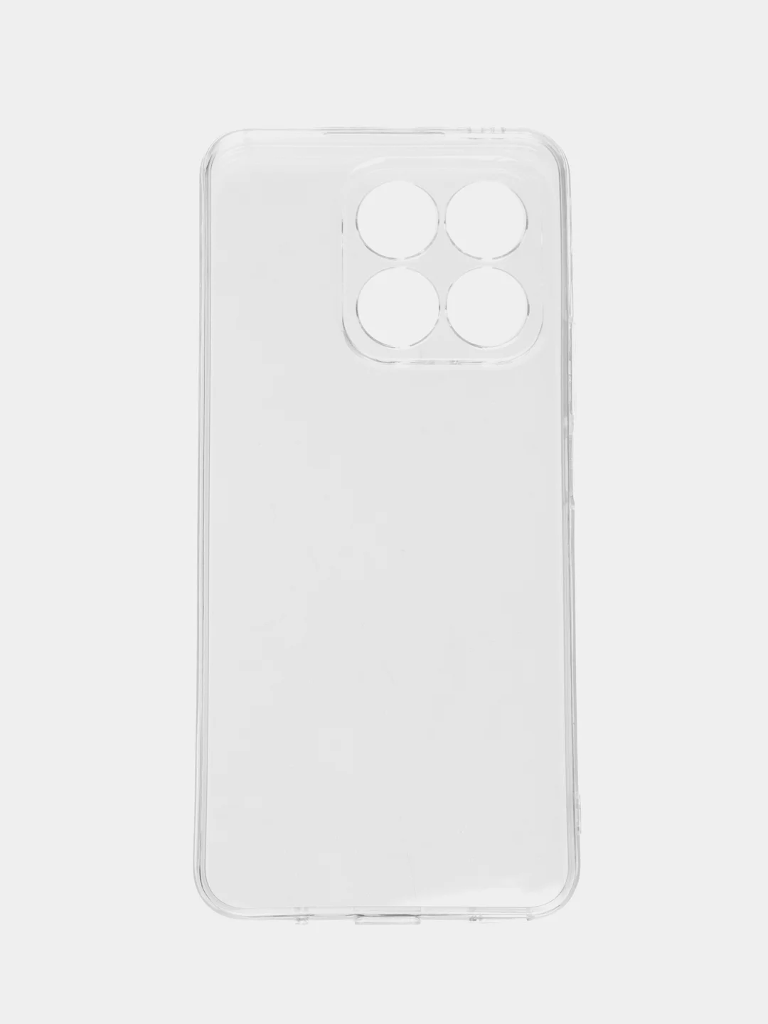 Прозрачный чехол для Huawei Honor X8a (Хуавей Хонор Х8а), прозрачный, силиконовый