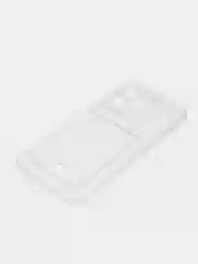 Марсала чехол Xiaomi Redmi Note 12 5G, Редми Нот 12 5G силиконовый прозрачный с карманом для карты