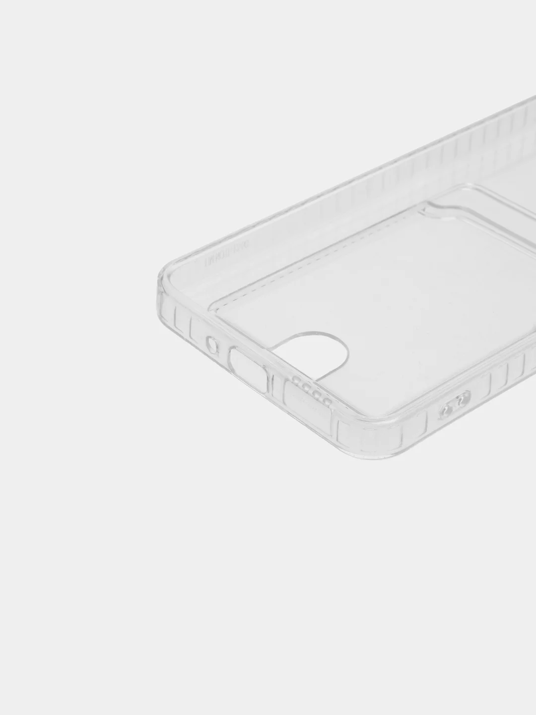 Марсала чехол Xiaomi Redmi Note 12 5G, Редми Нот 12 5G силиконовый прозрачный с карманом для карты