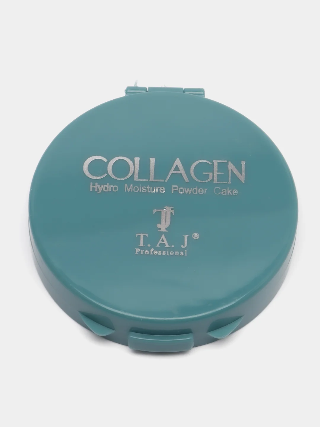 Бежевый пудра для лица COLLAGEN увлажняющая с коллагеном, со спонжем в комплекте