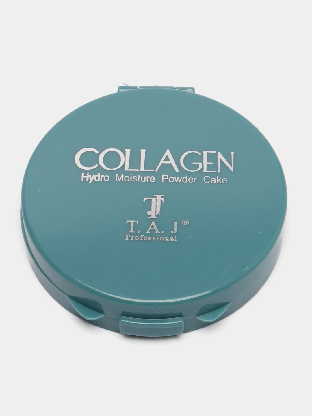 Светло-бежевый пудра для лица COLLAGEN увлажняющая с коллагеном, со спонжем в комплекте