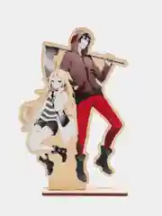 Деревянная 2D фигурка по аниме "Ангел кровопролития", Исаак Фостер, Рейчел Гарднер