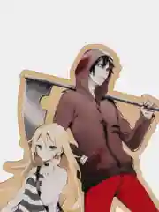 Деревянная 2D фигурка по аниме "Ангел кровопролития", Исаак Фостер, Рейчел Гарднер