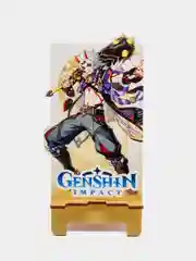 Деревянная подставка под телефон по игре "Genshin Impact", Итто