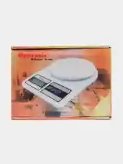Белый весы электронные кухонные SF-400, до 10 кг, термощуп