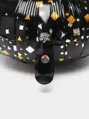 Черный 45 см. Воздушный шар "С днем рождения" Конфетти Party розовый/черный