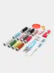 Розовый набор для шитья (швейный набор)