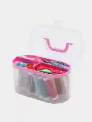 Розовый набор для шитья (швейный набор)