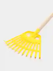 Желтый грабли веерные детские