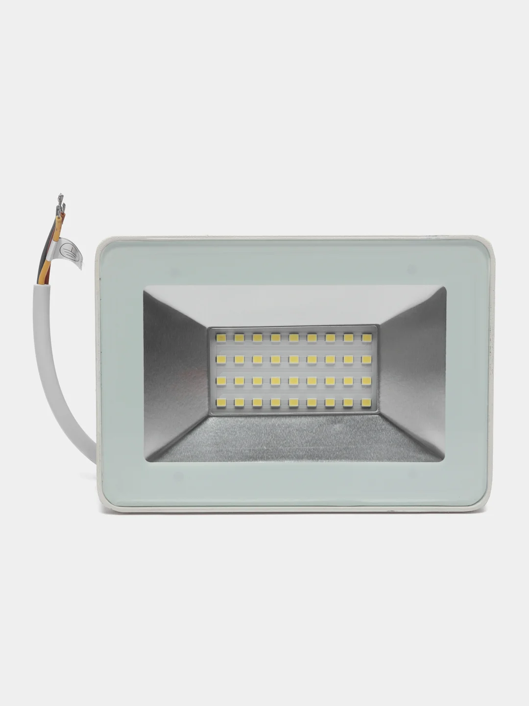 Прожектор светодиодный, 30W, 2700lm, 2835SMD 6400K, 110х90х30мм белый Saffit SFL90-30 IP65