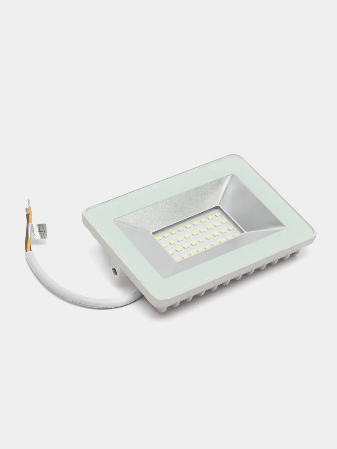 Прожектор светодиодный, 30W, 2700lm, 2835SMD 6400K, 110х90х30мм белый Saffit SFL90-30 IP65