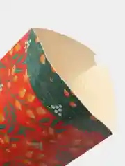 Красный коробка подарочная, новогодняя, 11 см х 8 см х 2 см