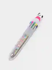 Белый ручка разноцветная, 10 цветов