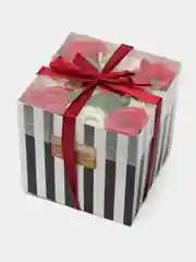Алый букет из мыла "Розы", подарочный, в коробке, 9 шт