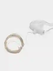 Белый гирлянда-штора занавес 3х3 м LED с пультом и крючками для подвешивания