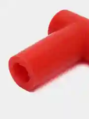 Колпак свечи силиконовый Т-тип (красный)