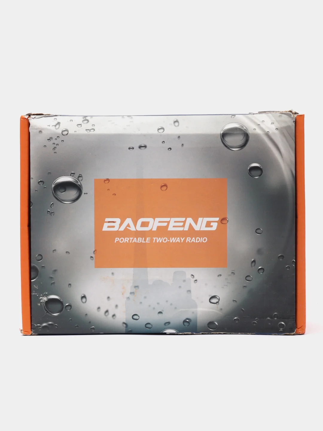 Оранжевый рация пылевлагозащищенная BAOFENG UV-9R PLUS 8W, портативная радиостанция Баофенг UV-A58