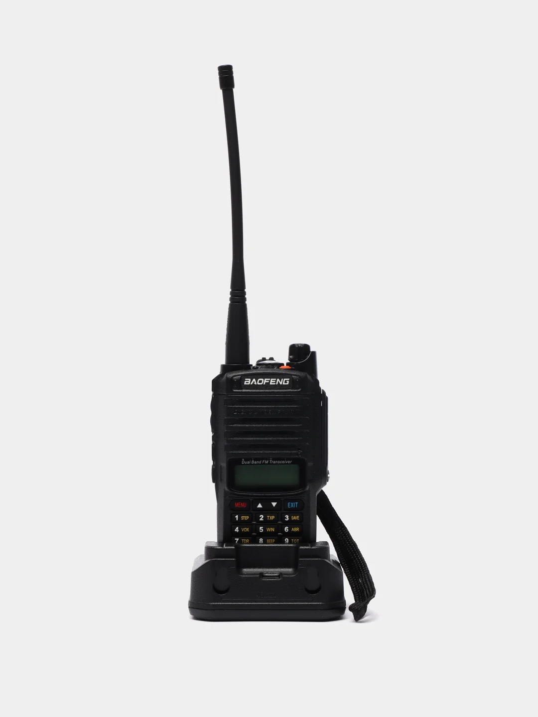 Черный рация пылевлагозащищенная BAOFENG UV-9R PLUS 8W, портативная радиостанция Баофенг UV-A58