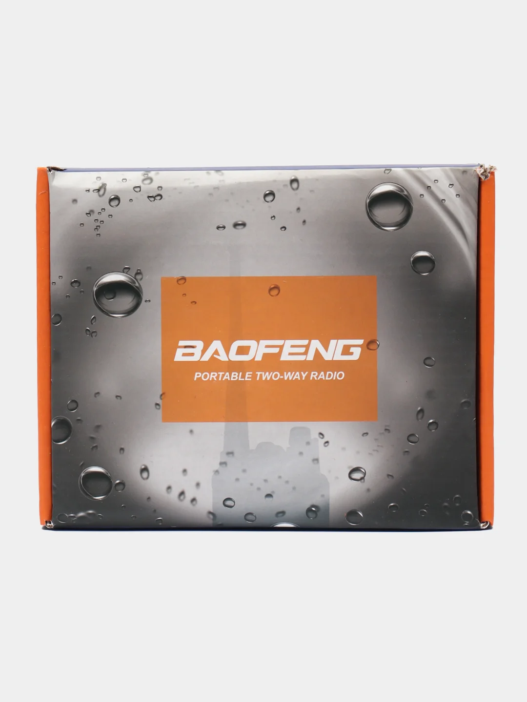 Черный рация пылевлагозащищенная BAOFENG UV-9R PLUS 8W, портативная радиостанция Баофенг UV-A58