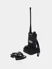Черный рация пылевлагозащищенная BAOFENG UV-9R PLUS 8W, портативная радиостанция Баофенг UV-A58