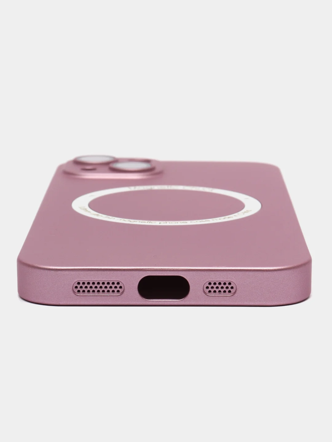 Голубой чехол MagSafe для iPhone (Айфон) 13, 14, Pro