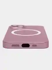 Голубой чехол MagSafe для iPhone (Айфон) 13, 14, Pro