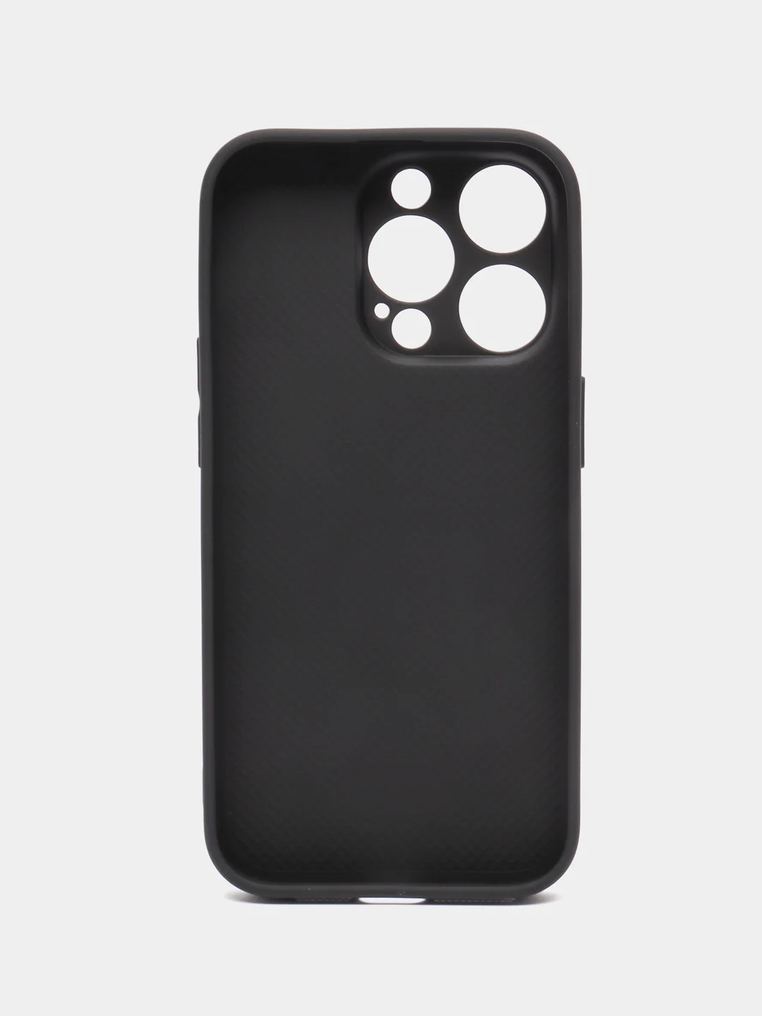 Черный чехол для iPhone (Айфон) 13, 14, Pro, силиконовый, матовой, стеклянная панель