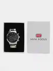 Угольный мужские наручные часы Mini Focus MF0188G с хронографом, в подарочной упаковке