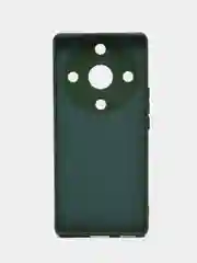 Тёмно-зелёный чехол силиконовый для Huawei Honor X9a (Хуавей Хонор Х9а) Silicone Cover