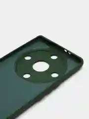 Тёмно-зелёный чехол силиконовый для Huawei Honor X9a (Хуавей Хонор Х9а) Silicone Cover
