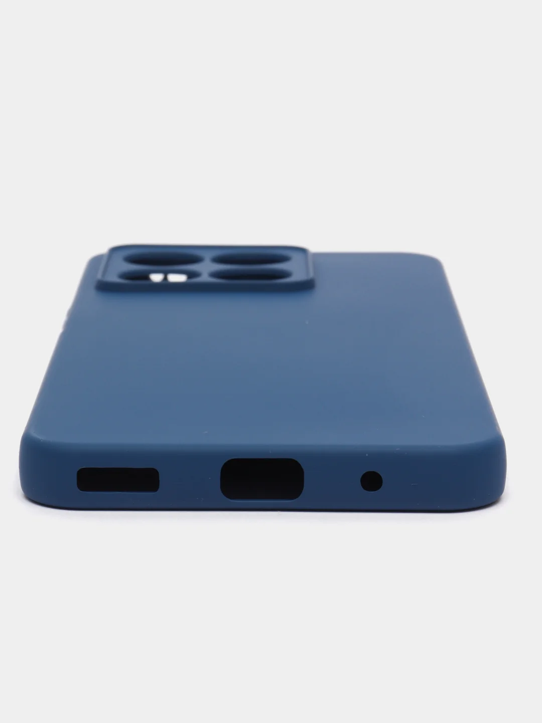 Синий чехол силиконовый для Huawei Honor X8a (Хуавей Хонор Х8а) Silicone Cover