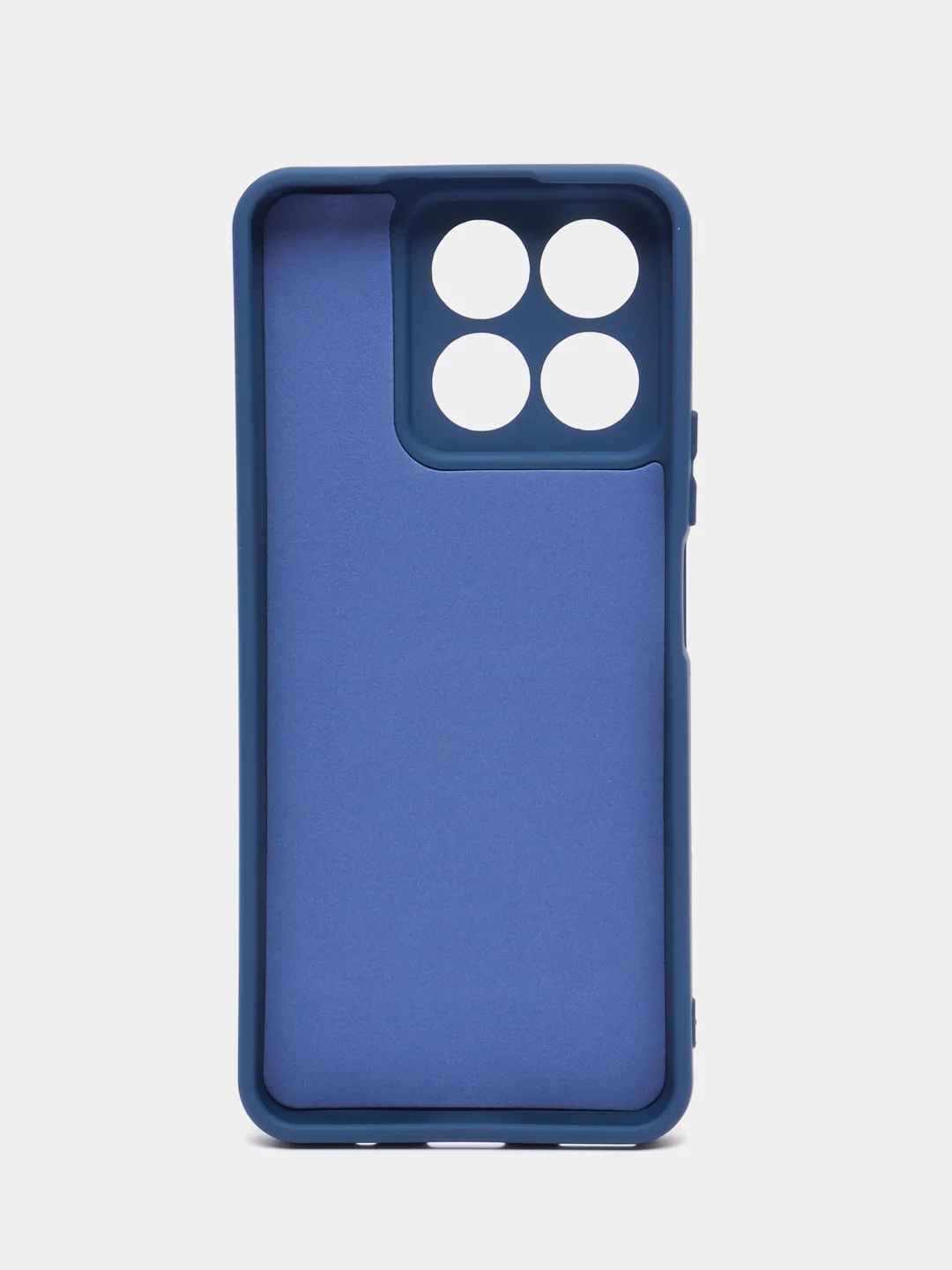 Синий чехол силиконовый для Huawei Honor X8a (Хуавей Хонор Х8а) Silicone Cover