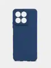 Синий чехол силиконовый для Huawei Honor X8a (Хуавей Хонор Х8а) Silicone Cover